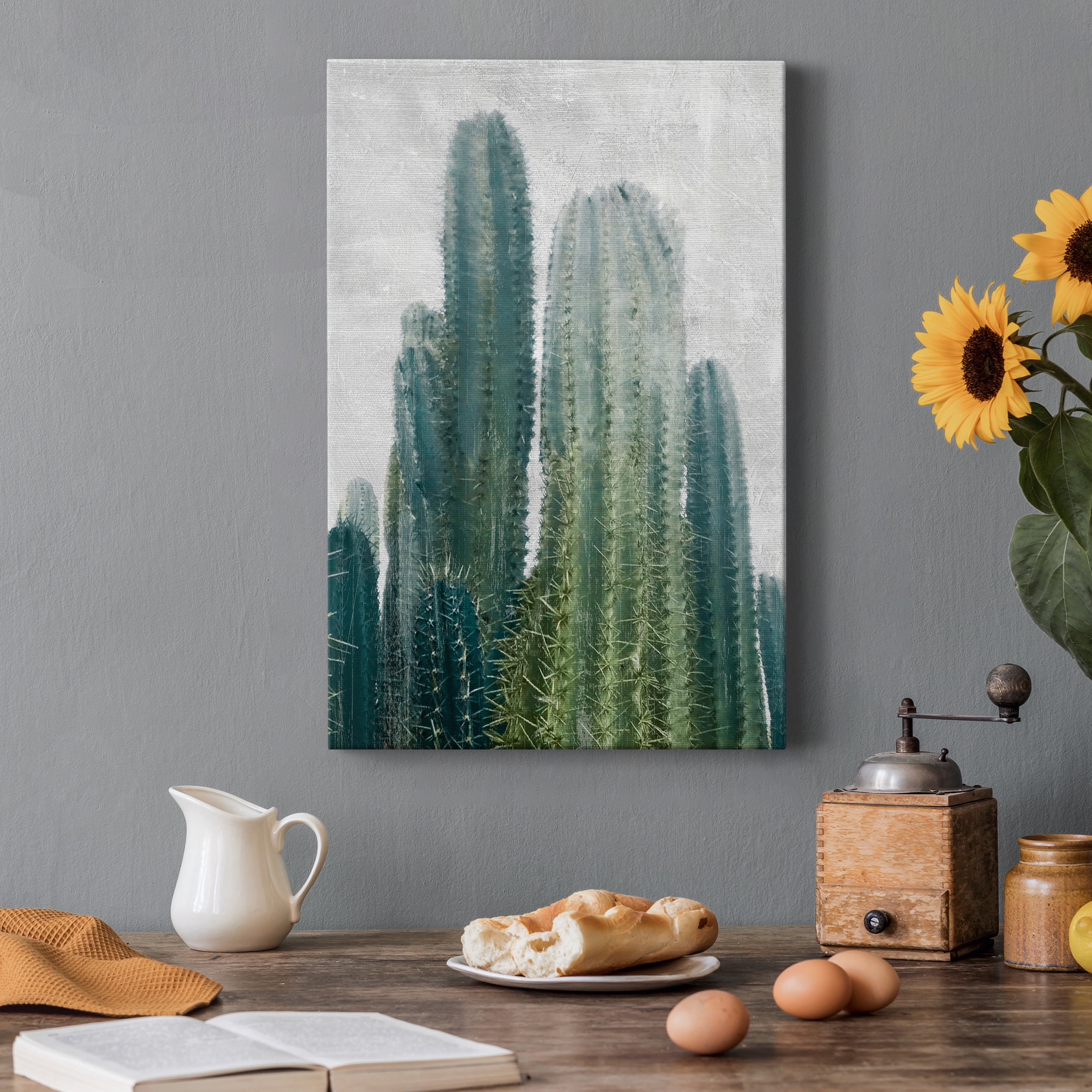 Aruba Cacti II Premium Gallery Wrapped Canvas - Ready to Hang - 32 x 48