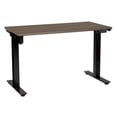 thumbnail image 1 of Prado Table with Urban Walnut Engineered Wood Top and Black Base, 1 of 10