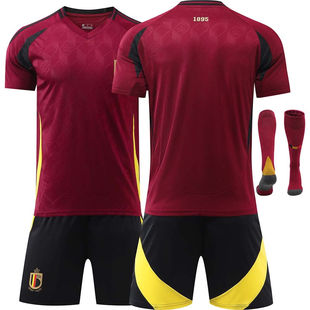 Maillot de la Coupe Européenne Belgique 2024 De Bruyne