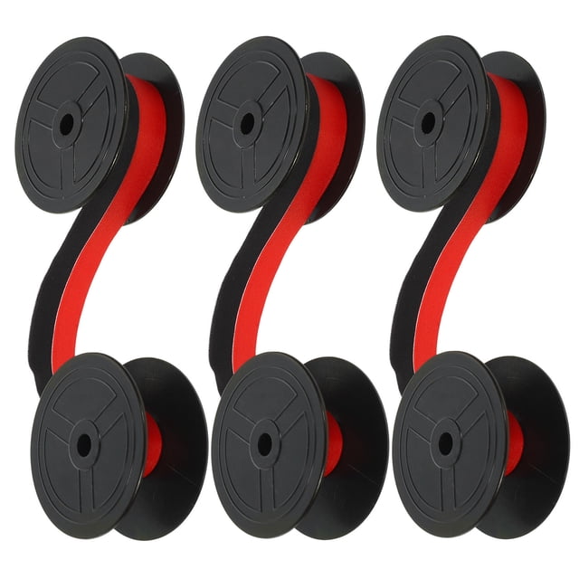ETHZZLE Bobine de Ruban pour Machine à Écrire Universelle Multicolore 3 Pcs pour une Performance Fiable