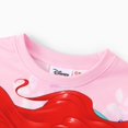 thumbnail image 4 of Disney Princess Ariel Girls Cotton Long Sleeve T-Shirt Toddler Shirts Kids Mermaid Tee Sizes 2-9Y, 4 of 8