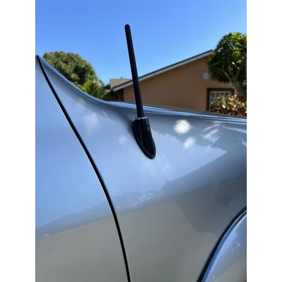 6 3/4" inch Short Black Antenna Mast Power Rod Radio AM/FM for TOYOTA SEQUOIA 2001-2009 New