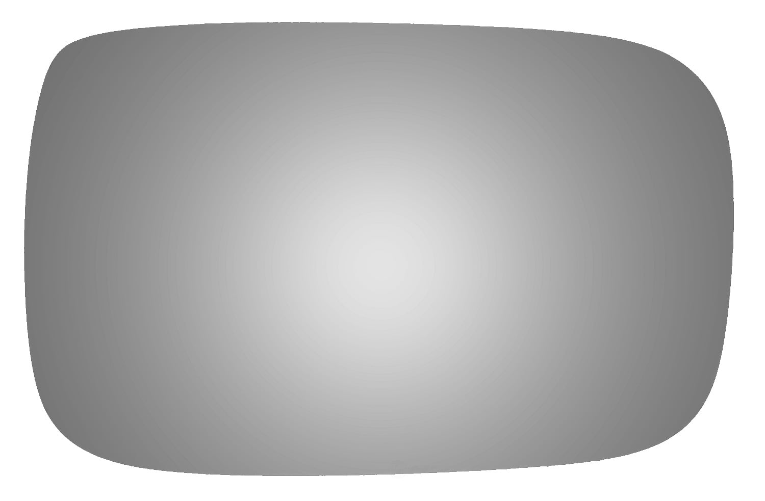 Burco Side View Mirror Replacement Glass - Clear Glass - 5527