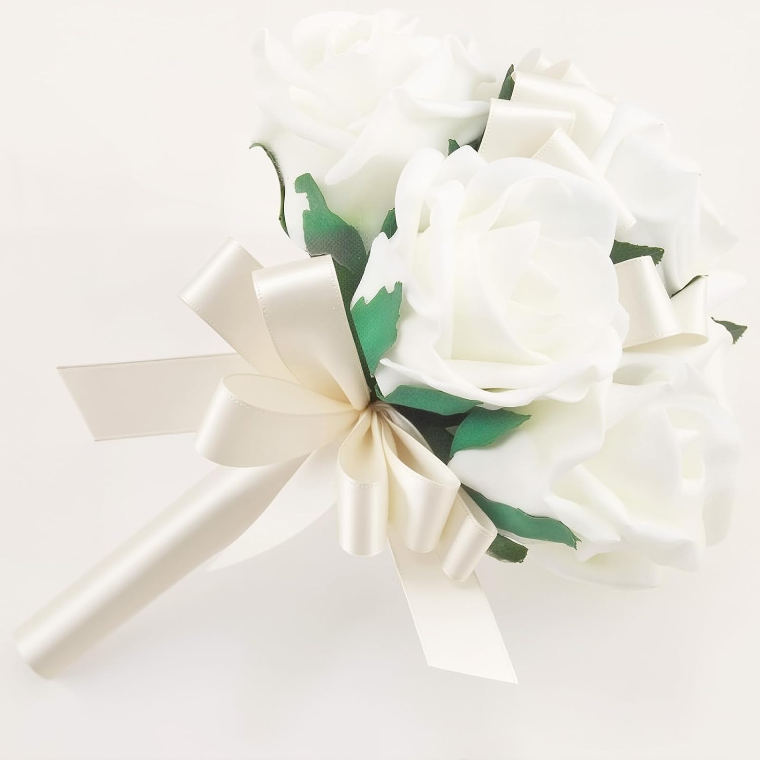 Pearl Ivory Satin Ribbon – 1 1/2'' x 100 Yards Polyester Ivory Ribbon for Gift Wrapping, Wedding, Party Decoration, DIY Crafts, Floral Bouquets and Wreath Bows