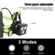 thumbnail image 4 of LED Night Running Lights USB Charging Chest Lamp Safety Warning Light for Outdoor Camping Hiking, 4 of 4