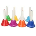 thumbnail image 2 of XYCCA Ensemble de Cloches à Main Colorées 8 Notes en Alliage Musical pour Enfants Adultes Mariage-082602, 2 of 5