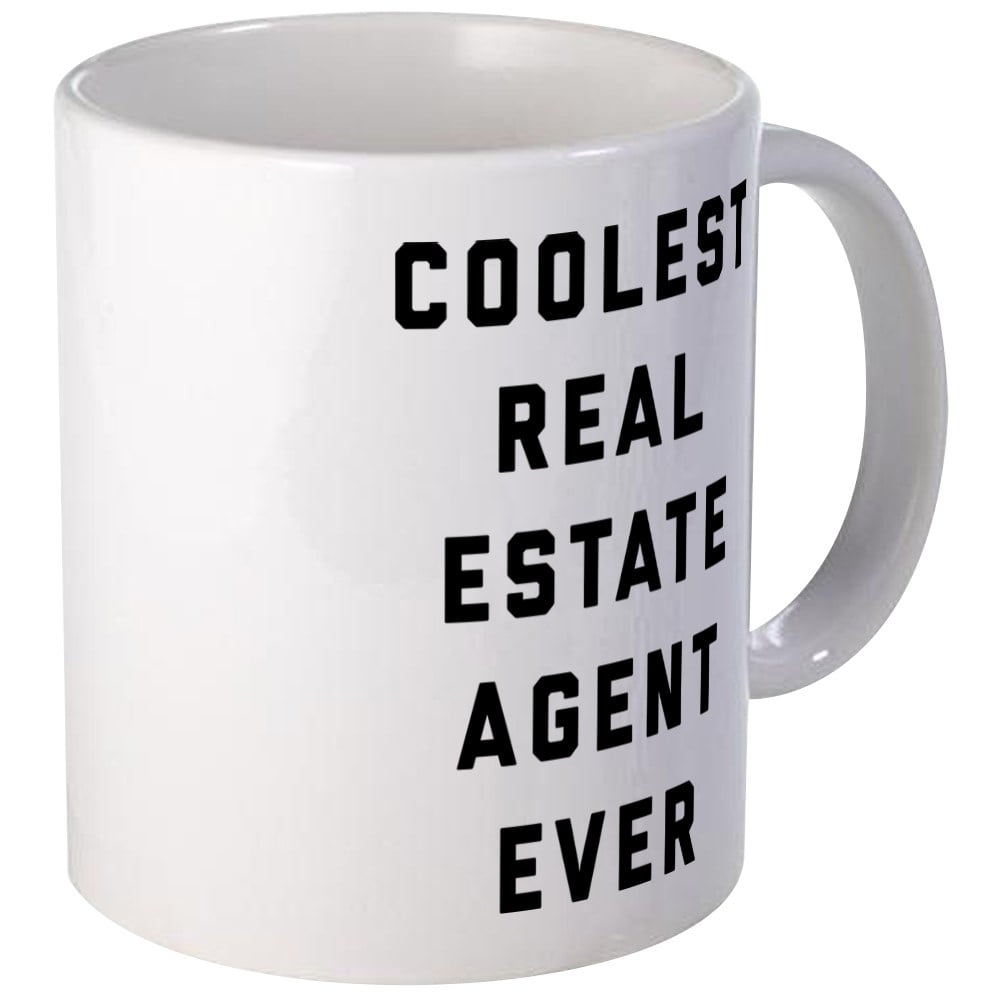 Download CafePress - Coolest Real Estate Agent Ever - Unique Coffee ...