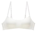 thumbnail image 4 of dinapents Seamless Wireless Bra for Women Skin Tone Invisible T-Shirt Bra with Adjustable Straps Bras for Daily Wear, 4 of 5