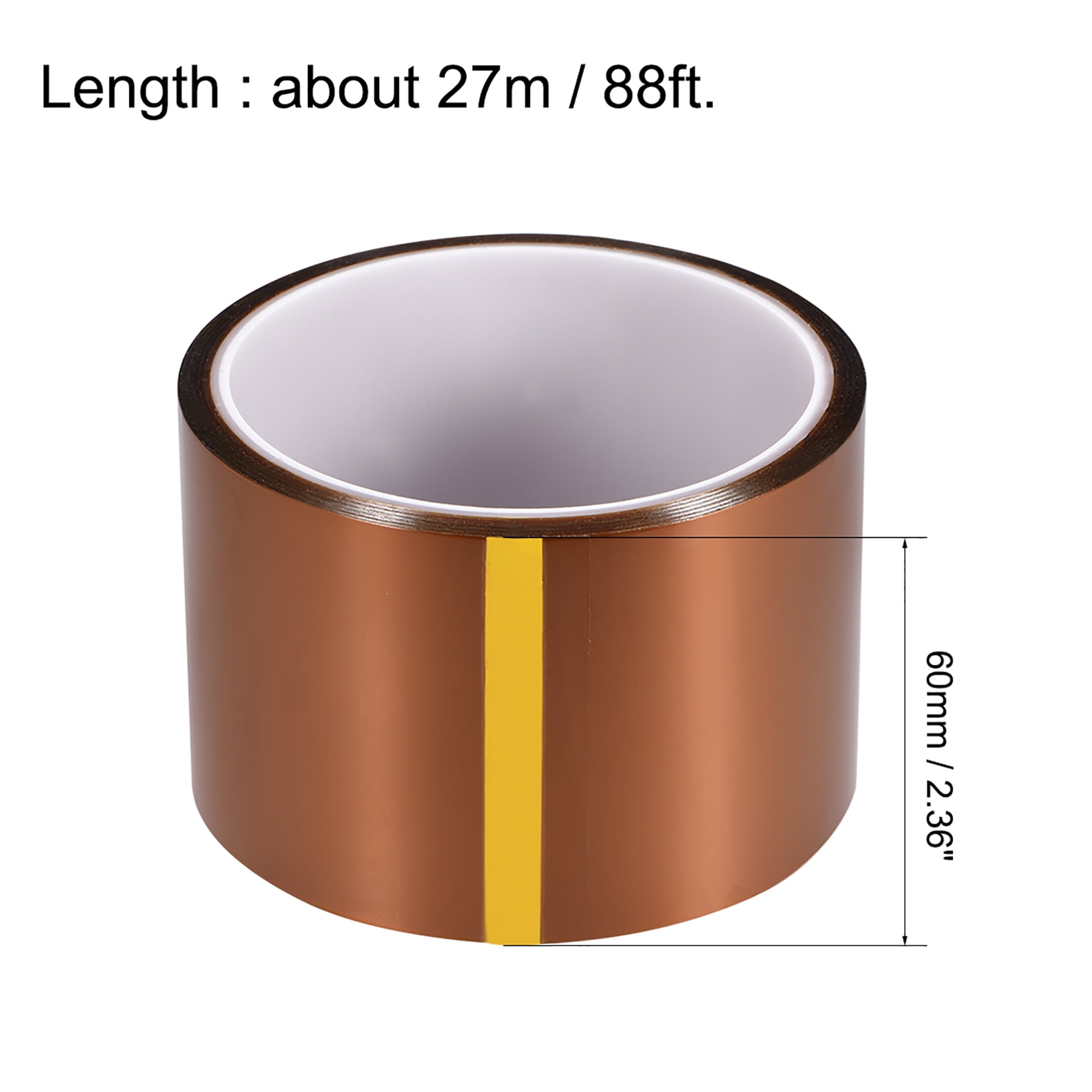 uxcell Heat Resistant Tape High Temperature Heat Transfer Tape