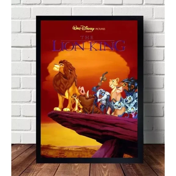 Kna Prints - The Lion King Poster Paintings Poster Hanging Home Decor Wall Art For Home Decor, Living Room, Bedroom, Office, UNFRAMED-8x12