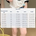 thumbnail image 7 of Eltusu Girls Jean Shorts, Casual Summer Relaxed Fit Elastic Waist Denim Shorts with Pockets Blue Size 7-8 T, 7 of 7