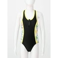 thumbnail image 3 of renvena Kids Girls 2-Piece Swimsuits Racer Back Jumpsuit with Bottoms Tankini Swimwear Bathing Suit Starfish White 6, 3 of 7