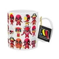 thumbnail image 3 of Deadpool 826329 11 oz Marvel Chibi Characters All Over Ceramic Mug, 3 of 4