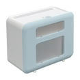 thumbnail image 2 of 50% 0ff Clearance! Wall-Mounted Layer Tissue Box For Home Decor - For Bathroom Kitchen And Office - Modern Sturdy Plastic Tissue Container, 2 of 9