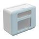thumbnail image 2 of RKSTN tissue box Wall-Mounted Layer Tissue Box For Home Decor - Modern Sturdy Plastic Tissue Container - For Bathroom Kitchen And Office, 2 of 9