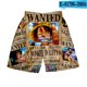 thumbnail image 3 of Pantalones cortos con estampado digital 3D de anime ONE Piece Monkey D Luffy Roronoa Zoro Ace Edward Newgate Kaidou, pantalones cortos casuales holgados para playa, 3 of 5