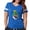 Royal Blue, variant on - Power Rangers Pink Ranger Women's Football T Shirt - Womens Football Shirt