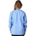 thumbnail image 2 of Natural Uniforms WOMEN'S 3 POCKET SNAP BUTTON WARM UP JACKET - G102, 2 of 3