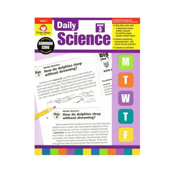 Evan-Moor Educational Publishers Daily Science Book, Grade 3