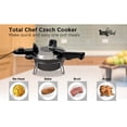 thumbnail image 1 of Total Chef Czech Cooker Electric Oven, One-Pot Multicooker (3 Litre)- Black, 1 of 5