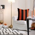 thumbnail image 5 of PEONAVET Pillow Covers New Halloween Holiday Throw Pillow Cover Solid Colour Plaid Without Core Striped Cushion Cover Christmas Gifts, 5 of 6