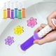 thumbnail image 1 of Toilet Gel Stamp, 6 Pcs/66 Count Fresh Flower Stamp Toilet Gels Long-lasting Fragrance Bathroom Deodorizing Clean, 1 of 5