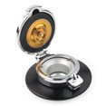 thumbnail image 5 of 1x Bouchon de Réservoir d'Essence de Moto "Mat" Anneau Argenté Compatible avec BMW R Nine T R 9T, 5 of 5