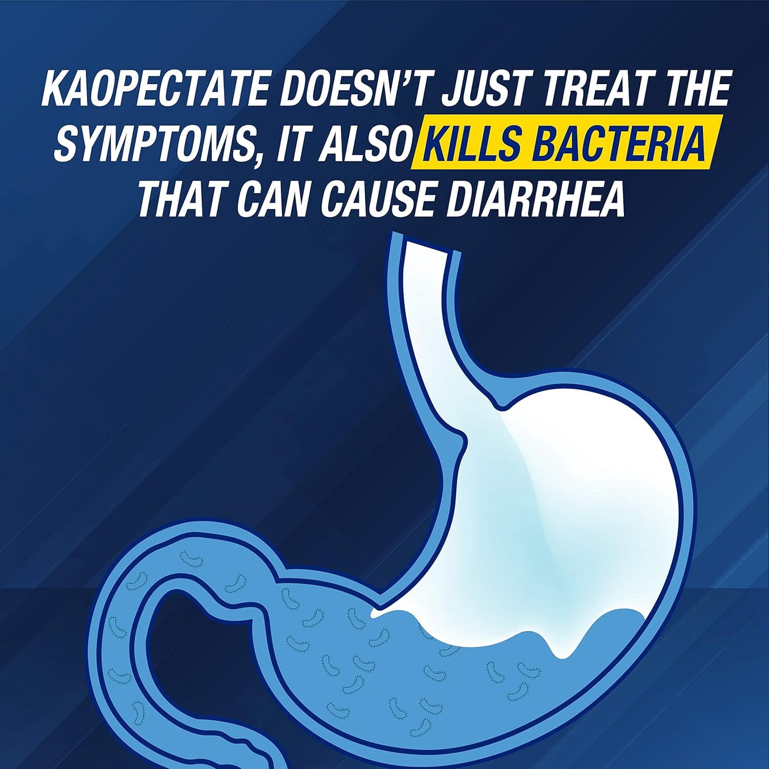 (3 pack) Kaopectate Multi-Symptom&nbsp;Anti-Diarrheal&nbsp;and&nbsp;Upset Stomach&nbsp;Reliever,42 Count,Anti&nbsp;Diarrhea&nbsp;Pills