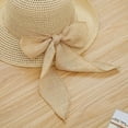 thumbnail image 2 of Women Floppy Sun Hats Fashionable Summer Wide Brim Cap Beach Straw Hat UV UPF50 Travel Packable Cap, 2 of 5