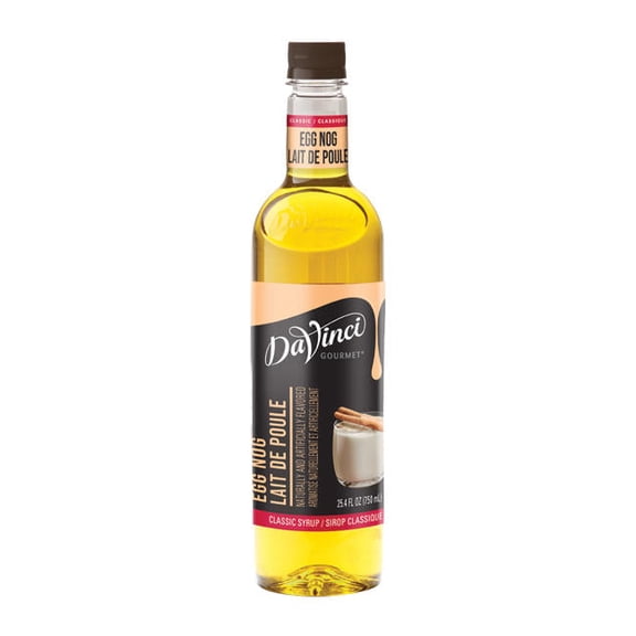 DaVinci Gourmet Classic Egg Nog Syrup PET cs 4/750 ml