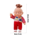 thumbnail image 3 of Puntoco Muñeca de vinilo, muñeca de simulación, juguetes Doohickey, 22 cm, manga larga, genial, para vestir a bebés, regalo de moda para niños y niñas, 3 of 5