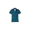 thumbnail image 1 of Aeropostale - Polo de rugby a rayas con textura A87 para hombre, azul, grande Aeropostale polo, rugbi, 1 of 1