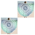 thumbnail image 2 of Greeniant Mantel de gasa de color Fader, toalla de playa, tapete Type2 NO2 Greeniant CBP010095, 2 of 5