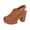 A-Brown, variant on Gpaecead Women Chunky Heel Slingback Sandals Solid Color Breathable Perforated Adjustable Spring Summer Work Weekend Shoes,D-Black