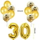 thumbnail image 3 of Globos de cumpleaños de 30, 40, 50 y 60 años, decoraciones para fiestas de cumpleaños número 30, globos dorados y negros para adultos, suministros para fiestas de cumpleaños, 3 of 5