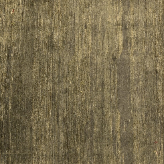 Ahgly Company Indoor Square Abstract Brown Contemporary Area Rugs, 5' Square