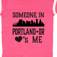 thumbnail image 4 of Inktastic Portland Oregon Someone Loves Me Skyline Boys or Girls Baby Bodysuit, 4 of 5