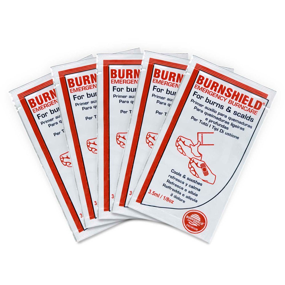 Medique 44669 BurnAid Burn Treatment, Unit Dose Packet, 5/Box Walmart