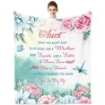 thumbnail image 1 of LHSHID Sister Blanket Soft Flannel Lightweight Breathable Skin Friendly All Seasons Perfect Sister Gifts for Women Birthday Mother''s Day Holidays 60x80in, 1 of 6
