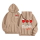 thumbnail image 1 of WILLBEST Sudadera de Mujer con Estampado de Letras, Sudadera con Capucha de Manga Larga y Bolsillos, Talla 60 Grande, 1 of 7