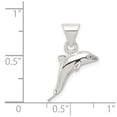 thumbnail image 3 of FB Jewels Sterling Silver Dolphin Charm, 3 of 4
