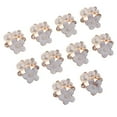 thumbnail image 1 of GUOOL 10 Pcs Perles Strass Fleur Bouton Strass flatback Ornements 20x19x8mm, 1 of 9
