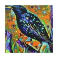 thumbnail image 4 of "Starlings in Fauvism" - Canvas, 4 of 25