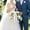 A, variant on Elegant Wedding Bouquet with Pearl Handle and Satin Bow - Perfect for Bridal Photoshoots, Engagements, and Ceremonies - Versatile Floral Decor for Modern Brides