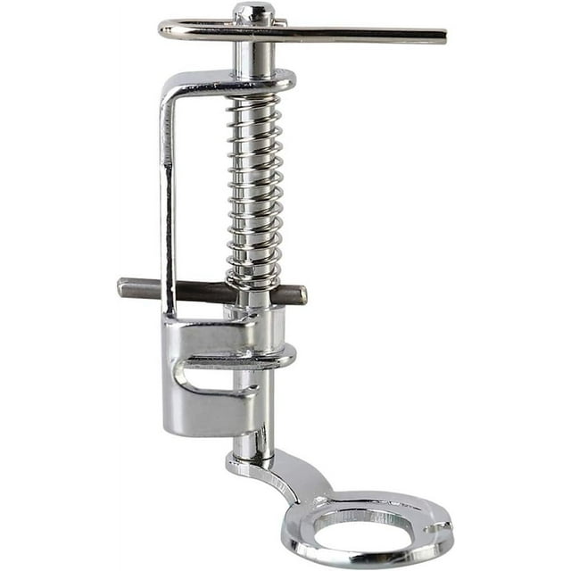 HAHADAXA Large Metal Free Motion Quilting Darning Sewing Machine Presser Foot - Fits All Low Shank Singer, Brother, Babylock, Euro-Pro, Janome, Kenmore, White, Juki, New Home, Simplicity, Eln
