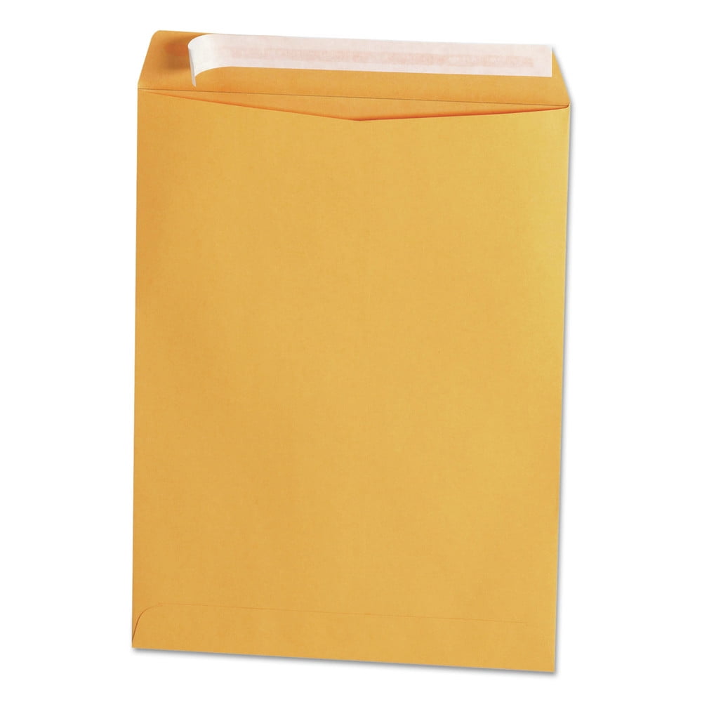 25 Envelopes Peel & Seal Top Flap White 13 x 16 x 2 