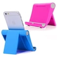 thumbnail image 2 of Cell Phone Stand, Phone Dock: Cradle, Holder, Stand for Office Desk-pink, 2 of 2