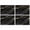 Black Gold Marble, variant on Pink Glitter White Marble Pattern Summer Placemats Table Placemats Set Of 4-Linen Kitchen Washable Placemats Table Mats 11.8"x17.7" Non-Slip Heat Resistant