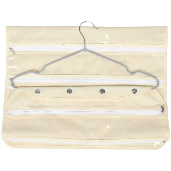 Hemoton  Hanging Locker Organizer Pockets Storage Bag Miss