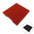 thumbnail image 2 of Filtro de esponja Yashi para motocicleta KLE 300 X300 2017-2021 Negro Rojo, 2 of 5